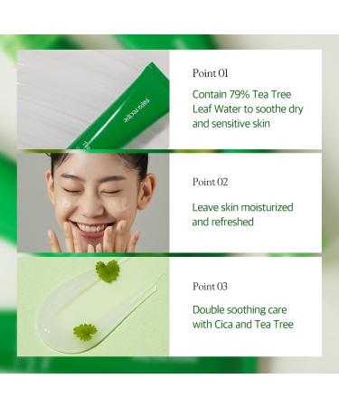 Papa Recipe Tea Tree Control Soothing Cream(3.38fl oz/100ml) - Soothing & Hydrating Face Moisturizer Cream for Dry Skin Oil Water Balance Care Sensitive Acne-Prone Skin Friendly Korean Face Cream - Buy Online on GoSupps.com