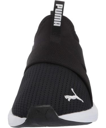PUMA Women's Prowl Slip On Sneaker 9.5 Black/White - Stylish and Comfortable - Buy Online on GoSupps.com