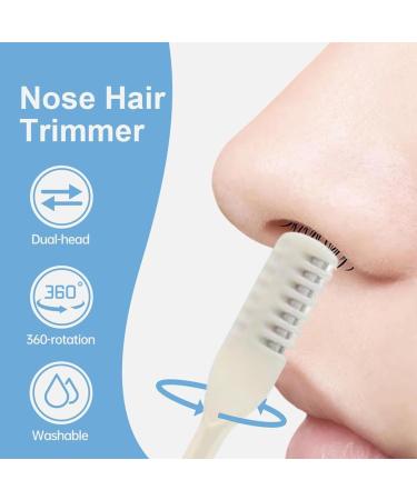 Nose Hair Trimmer For WomenDouble Head Nose Hair Trimmer 360 Degree Rotatable Grooming Tool for Cutting and Trimming During Travel Yellow - Buy Online on GoSupps.com