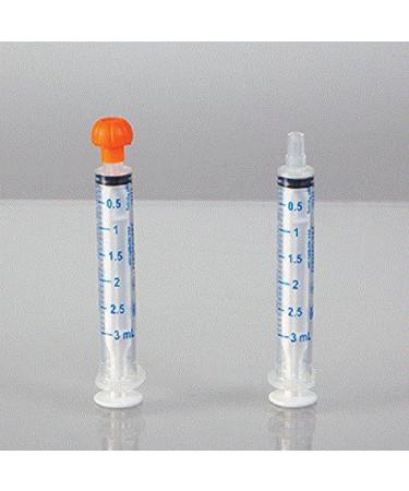 Devine Medical NeoMed Oral Dispensers with Tip Caps 3mL - 25 Per Pack