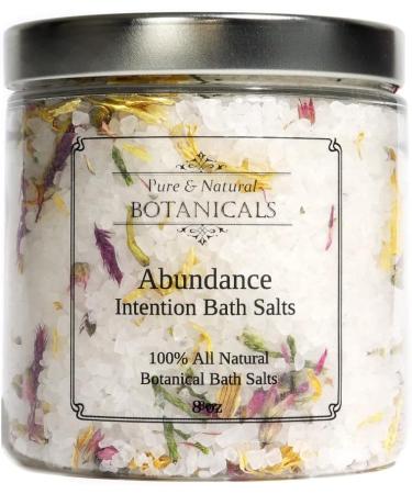 Abundance Intention Ritual Set | 100% Natural Soy Candle, Intention Oil & Bath Salts | Prosperity, Success, Good Fortune Rituals | Wiccan, Pagan, Metaphysical, Spiritual - Buy Online on GoSupps.com