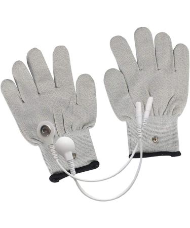 Electrodes Gloves for Pain Relief | Pulse Electrotherapy Massager EMS TENS Device | XL Conductive Health Care - Buy Online on GoSupps.com