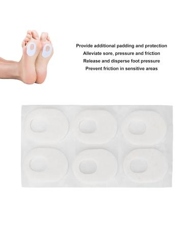 Callus Pad White Corn Protector - Portable Self Adhesive Relief - Pack of 10 Sheets for Men and Women at Work - Buy Online on GoSupps.com