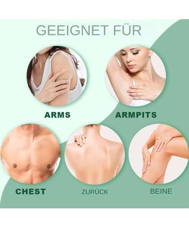 Depilatory gel for sensitive skin 120 ml hair removal gel smooth care lotion portable gel for underarms neck body home travel - Buy Online on GoSupps.com