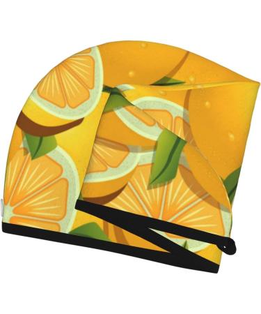Yellow Limes Microfiber Hair Towel Wrap - Soft Super Absorbent Coral Velvet Quick Drying Cap for Long Curly & Thick Hair - Buy Online on GoSupps.com