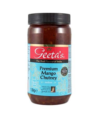 Geeta's Chutney de mangue (1 5 kg)