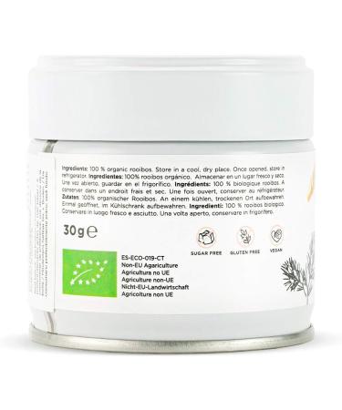 Organic Rooibos Tea Powder 30g - 100% Natural & Pure - Buy Online on GoSupps.com