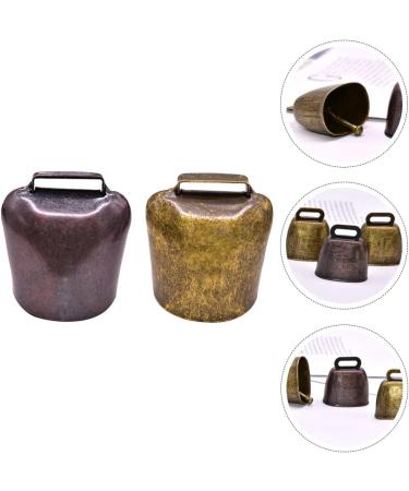Buy 4-Piece Cattle & Sheep Bells Set | Loud Iron & Bronze Grazing Bells - Ancient Handcrafted Ornaments - Buy Online on GoSupps.com