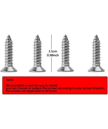 HYS VHF Marine Antenna Mount - Heavy-Duty 316 Stainless Steel Ratchet Mount for Boat Antenna - Buy Online on GoSupps.com