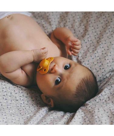 Filibabba Anatomically Shaped Silicone Pacifiers 0-6 Months - 2 Pack Grey | Safe & Comfortable for Babies - Buy Online on GoSupps.com