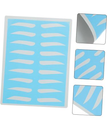 NOLITOY 8 Pairs Tool Card Eyebrow Practice Skin Eyebrow Shaping Stencils Material Eyebrow Trimming - Buy Online on GoSupps.com
