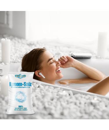 Epsom Bath Salt 10kg | Epsom Bath Salt 10kg | Epsom Salt Magnesium Sulphate | Pharmaceutical Grade - 100% Pure | Natural Salt - Buy Online on GoSupps.com