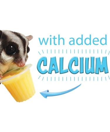 Nectar Pods: Calcium-Fortified Jelly Fruit Treat for Sugar Gliders, Marmosets, Parrots, and More - Variety 4 Pack - Buy Online on GoSupps.com