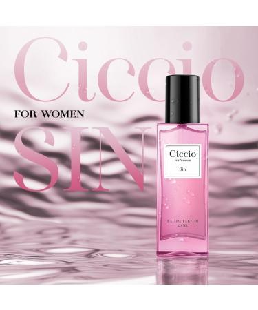 Ciccio Premium Long Lasting Luxury Fragrance Premium Eau De Perfume Spray For Women Luxe n Sin_20Ml X 2 Pc Combo Gift Pack - Buy Online on GoSupps.com