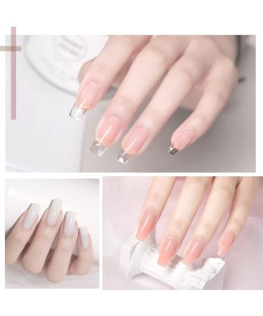 GAOY Poly Gel Set - 6 Colors Nude Pink Nail Extension Builder Gel for Salon-quality Nail Art - Ideal for Beginners & Professionals - Buy Online on GoSupps.com
