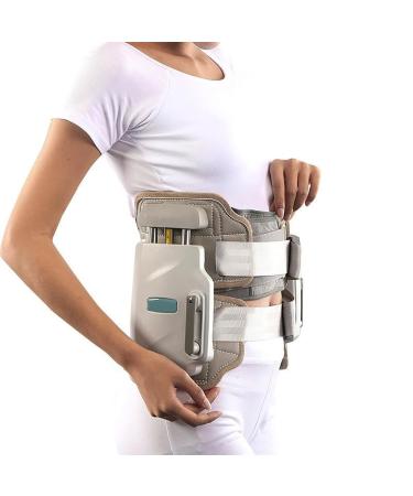 STMKB Lumbales decompression device portable hand-operated lumbar baltraction device lumbar physiological radiant design for home treatment of herniated discs