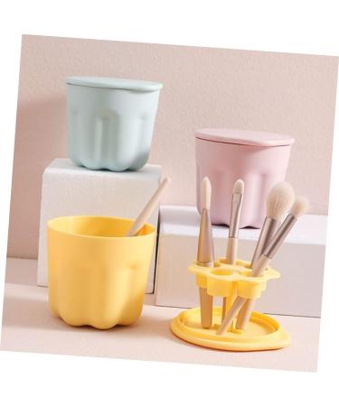Angoily 2 Sets Pp Washing Bowl Brush Cleaner Makeup Brush Mat Make Brush Cleaning Bowl Beauty Kit Makeup Cleaning Mat Cleaning Tools Makeup Tools Scrubber Silica Gel Portable - Buy Online on GoSupps.com