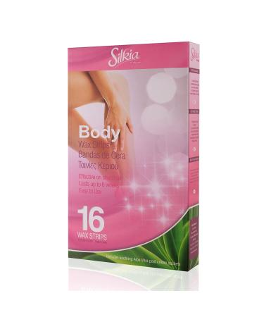 Silkia Body Wax Strips - Pack of 16