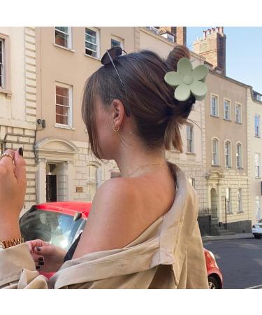 9 PCS Large Flower Hair Clips - Cute Flower Hair Accessories for Women and Girls in Morandi Colors - Buy Online on GoSupps.com