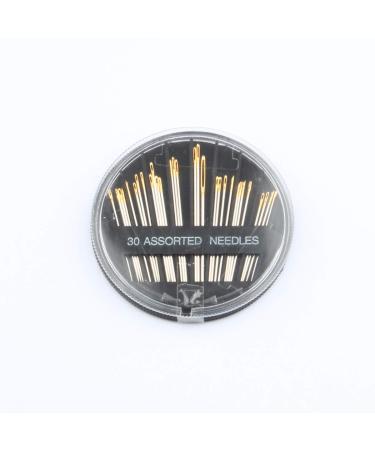 50pcs Stainless Steel Hair Extension Clips Wigs Combs + 2pcs Weaving Thread & Needles Set - Dark Brown - Buy Online on GoSupps.com