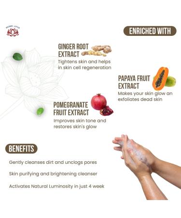 Mitchell USA Ageless Papaya Brightening Cleanser - 100ml Facial Wash for Radiant Skin | International Shipping Available - Buy Online on GoSupps.com