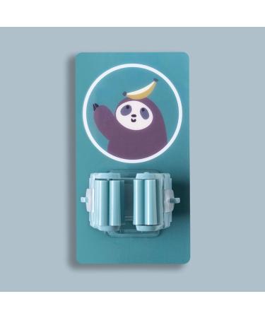 Mop Holder Broom and Mop Organizer Wall Hanging Multipurpose Cartoon Punch Free Self Adhesive Broom Storage Hanger for Laundry Bathroom Kitchen Garage - Buy Online on GoSupps.com