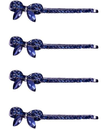FRCOLOR 4 Pairs Flower Hair Clips for Women Hair Barrettes for Women Rhinestones Hair Barrettes Women Hair Clip Elegant Hairpin Hair Accessory for Girls Bride Wedding Securing Clip - Buy Online on GoSupps.com