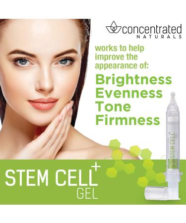 Rejuvenating Stem Cell Gel for Face | Seaweed Extract Hyaluronic Acid & Fruit Extracts | Hydrate Firm & Brighten Skin with Easy Applicator - Buy Online on GoSupps.com