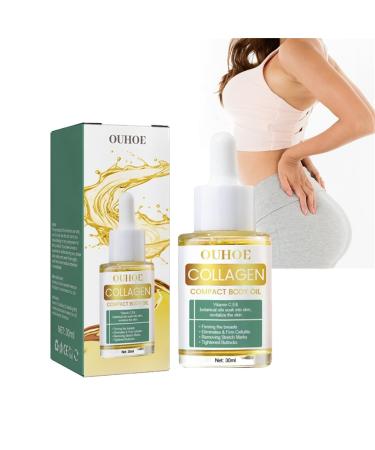 Orgrul Furzero Beauty Body Lift Collagen Oil Skin Firming Body Oil Body Lifting Collagen Oil Anti-Aging Face Serum Reduce Fine Lines and