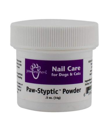 Ryan's Pet Supplies Paw Brothers Nail Care Paw-Styptic Powder for Dogs, 0.5oz