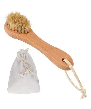 Amathing's face cleaning brush with bag for a pore -deep facial cleaning - face brush ideal for removal of skin characters - cleaning brush face for poring cleaning