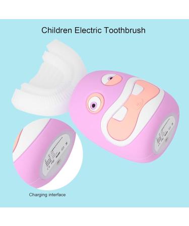 Electric Toothbrush for Kids Age 2-14 - U-Shaped Sonic Vibrating Automatic Brush with Charging Station - Buy Online on GoSupps.com