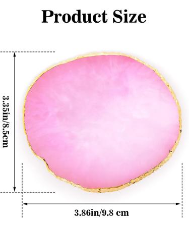 Sibba Resin Nail Art Palette - Golden Edge Heart Shape Mixing Plate for Nail Polish - Cosmetic Display Board - Buy Online on GoSupps.com