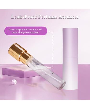 Kinwodon Perfume Atomiser Perfume Travel Bottle Refillable Perfume Bottle without Cap Atomiser Perfume Spray Bottle Dispensers Travel Essentials for Women Girls 8ml/Purple - Buy Online on GoSupps.com
