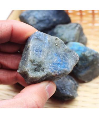 Crystal 100g Natural raw Labradorite Tumbled Stone Rough Stones Quartz Crystals Stone - Buy Online on GoSupps.com