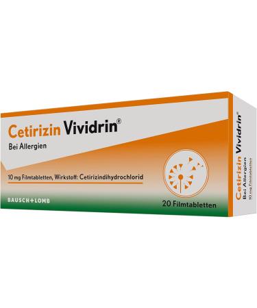 Allergy Savings Pack: Cetirizine & Vividrin (20 pcs) + Pollival Eye Drops (10 ml) + FREE Care Cream - Best Price & Fast International Shipping - Buy Online on GoSupps.com