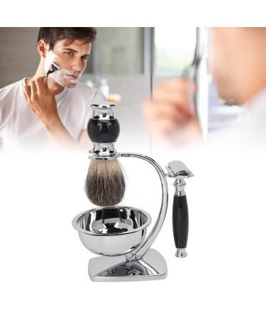 4-in-1-Seifen-beard kits brush bowl holder trimmer rustproof razor rapid shaving soap peel with a razor brush alloy wet beard brush kits for men