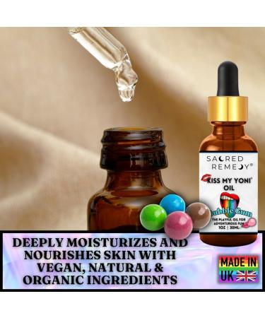 Lotion pour le corps Premium Kiss My Yoni Oil Bubblegum. Huile de massage non collante 30 ml. V g talien naturel biologique non toxique - Buy Online on GoSupps.com