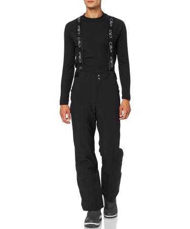 CMP Men's Pants Stretch Ski Pants for Men 56 Black