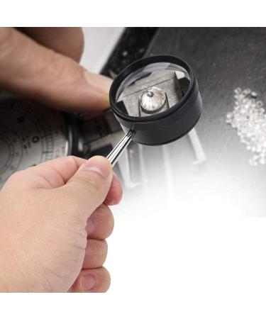 Professional 35X Appraisal Loupe Portable Reading Magnifier with Detachable Handle for Model Making Home Study Reading and Troubleshooting Full of Stars - Buy Online on GoSupps.com