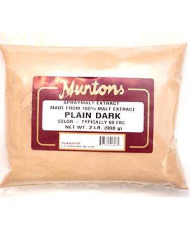 Muntons Plain Dark Dry Malt Extract 2 Lb. - Buy Online on GoSupps.com