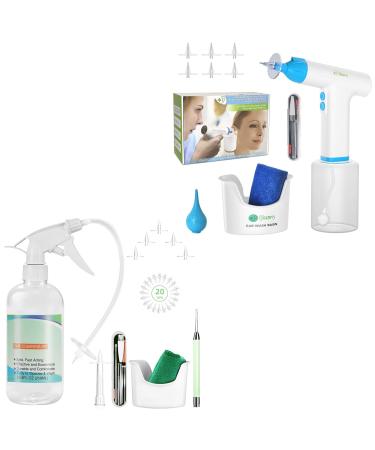 Electric Ear Wax Removal Kit & Ear Cleaning Kits Ear Wax Cleaner Safe and Easy Ear Cleaning Ear Flush Kit for Adults&Kids