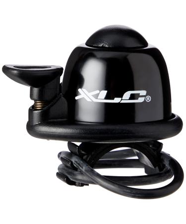 XLC Unisex Adult Mini Bell DD-M07 Diameter 22.2-31.8 mm Black One Size