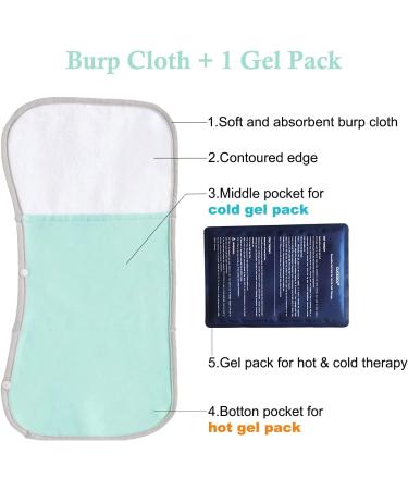 CUCKOOL Colic & Fever Rescue Kit with Hot/Cold Therapy Burp Cloths - 1 Set - Buy Online on GoSupps.com