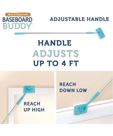 Baseboard Buddy  Baseboard & Molding Cleaning Tool! Includes 1 Baseboard Buddy and 3 Reusable Cleaning Pads  As Seen on TV - Buy Online on GoSupps.com