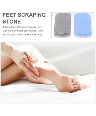 Healifty Pierre De P dicure 4pcs Pierre Gratter Naturelle Outil De Massage Des Pieds liminateur De Peaux Mortes Accessoire De Soins Des Pieds Gris Et Bleu Usage Familial Voyage 1 unit (Lot de 1) Bleu - Buy Online on GoSupps.com