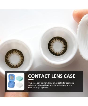 Gleavi Contact Lens Case - Travel-Friendly Organizer for Colored Contact Lenses | Durable Frosted PP Container | Compact & Stylish Contact Lens Box - Buy Online on GoSupps.com