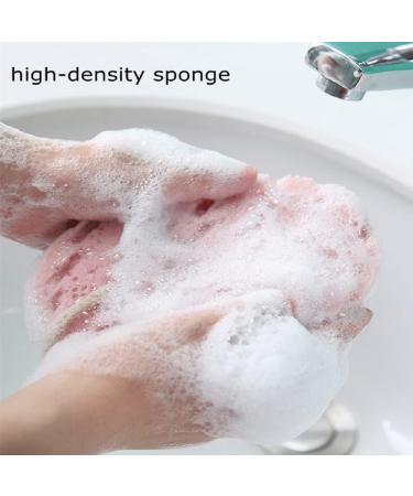 Super Soft Natural Bath Sponge - Gentle Exfoliating Scrubber 2 Pack - Buy Online on GoSupps.com