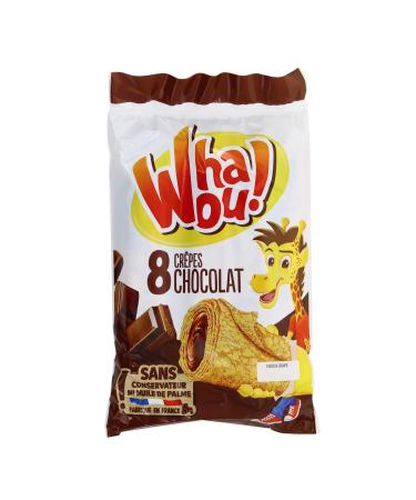G n rique WHAOU - Whaou 8 Chocolate Crepes 256G - 256G - Pack of 4 - Sold as a Pack
