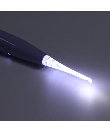 Kids USB Rechargeable LED Ear Pick Spoon with Storage Case - Purple - Buy Online on GoSupps.com